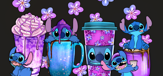 Stitch coffee cups